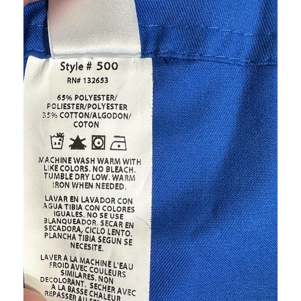 Boise State Broncos WonderWink Wonderwork Scrub Pants 500 Unisex Small Blue - Picture 10 of 10
